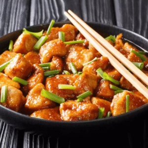 Chicken Mongolian With Egg Fried Rice