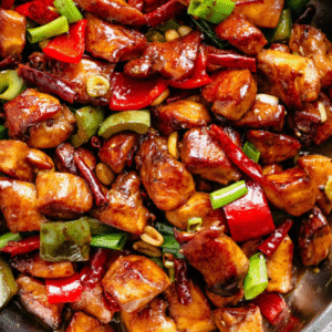 Kung Paew With Egg Fried Rice